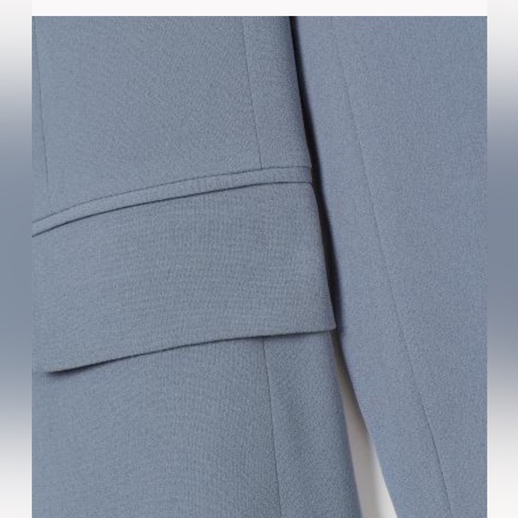 H&M blazer jacket in pigeon blue, size 10 - Picture 2 of 2